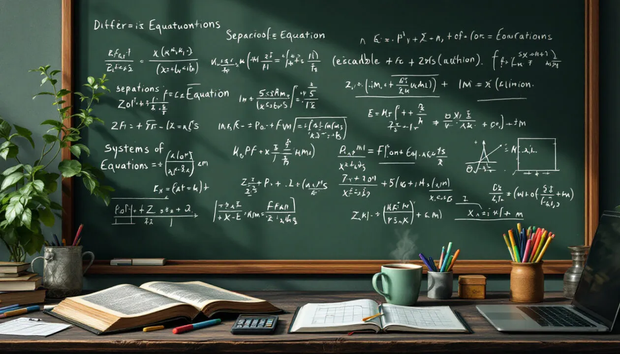 découvrez les solutions et applications des équations différentielles dans le cadre du capes de mathématiques. approfondissez vos connaissances et maîtrisez les concepts clés pour réussir votre examen grâce à des ressources complètes et des exemples concrets.