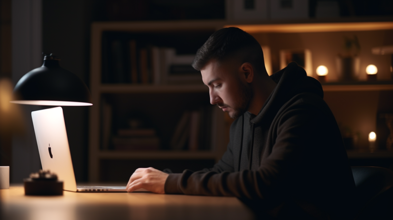 Un jeune prend des cours particuliers